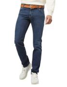 Meyer 5-pocket denim jeans blauw effen