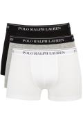 Ralph Lauren boxershorts 3-pack wit/grijs/zwart