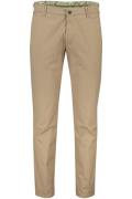 Meyer pantalon katoen bruin normale fit effen Rio