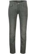 Pierre Cardin jeans Lyon grijs effen denim-mix