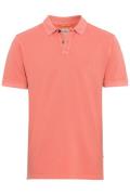 Camel Active polo wijde fit rood effen 100% katoen