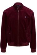 Polo Ralph Lauren winterjas bordeaux gestreept rits + knoop normale fi...