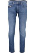 denim Diesel jeans blauw effen