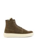 Blackstone sneakers effen bruin