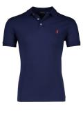 Ralph Lauren slim fit polo navy stretch