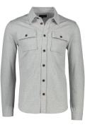 Grijs overshirt Portofino Liv lichtgrijs