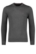 Tommy Hilfiger pullover donkergrijs ronde hals