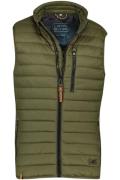 Camel Active bodywarmer groen gewatteerd