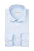 Profuomo lichtblauw overhemd Travel Shirt