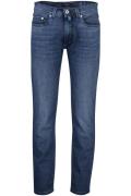 Pierre Cardin modern fit jeans blauw effen katoen