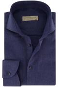 John Miller overhemd donkerblauw tailored fit