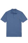 Polo Ralph Lauren poloshirt 3-knoops effen blauw