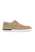 Beige Floris van Bommel sneaker effen