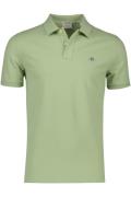 Katoenen Gant polo Regular fit groen