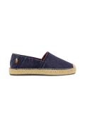 Espadrilles Polo Ralph Lauren leer blauw