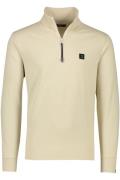 Butcher of Blue half zip trui beige