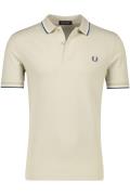 Fred Perry polo normale fit beige katoen