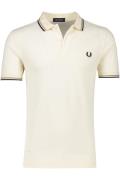 Fred Perry polo beige effen katoen