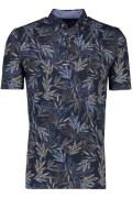 Eden Valley polo blauw printje 3 knoops