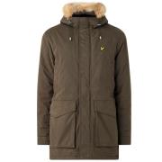 Lyle and Scott Winterjas weight microfleece lined parka