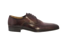 Giorgio 38202 Donker bruine leren veterschoen (104 Caffe)