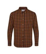 Kronstadt Johan check gr. 18 shirt ks2566 tobacco