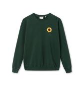 Foret Motif sweatshirt f726 dark green