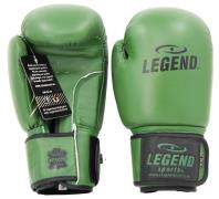 Legend Sports Legendpadding bokshandschoenen heren/dames army leer