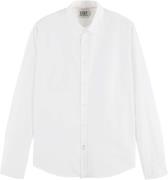 Scotch & Soda Essential solid organic co/ea sli white