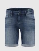 Purewhite The steve 857 skinny denim shorts dark blue