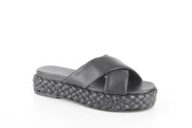 Shabbies Shs1365 black dames slippers