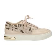 La Strada Beige pu + zebra canwas 2101476-1022