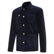 Blue Industry Overshirt rib