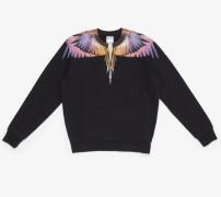 Marcelo Burlon Icon wings regular crewneck pink