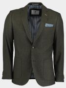 Bos Bright Blue Colbert leek jacket drop 7,5 233037le45bo/340 dusty gr...