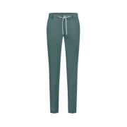 Blue Industry Groene stretch chino