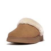 FitFlop Gen-ff shearling-collar suede slippers