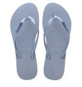 Havaianas Slim logo metallic teenslippers dames