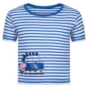Regatta Kinder/kids peppa pig gestreept t-shirt met contrast