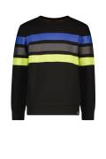 B.Nosy Jongens sweater met 3 horizontale gekleurde strepen