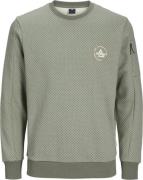 Jack & Jones Jcoaop chestprint sweat crew neck