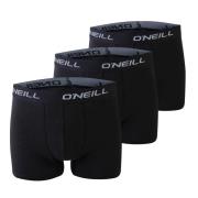 O'Neill Heren boxershorts trunks 900003 effen zwart 3-pack