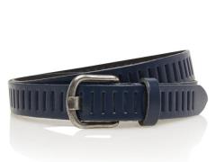 Timbelt 426 riem heren riem dames leder blauw