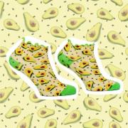 Sock My Feet Avocado