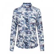 &Co Woman Lotte blouse-blue animal