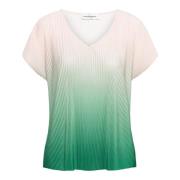 &Co Woman Jade plisse green