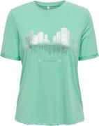 Only Onlfree life reg s/s city top box jrs spearmint/sk