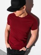 Ombre heren t-shirt bordeaux s1370