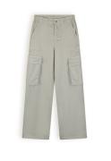 NoBell Meiden cargo broek susy minty grey