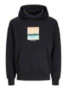 Jack & Jones Jorvesterbro aqua sweat hood ln -